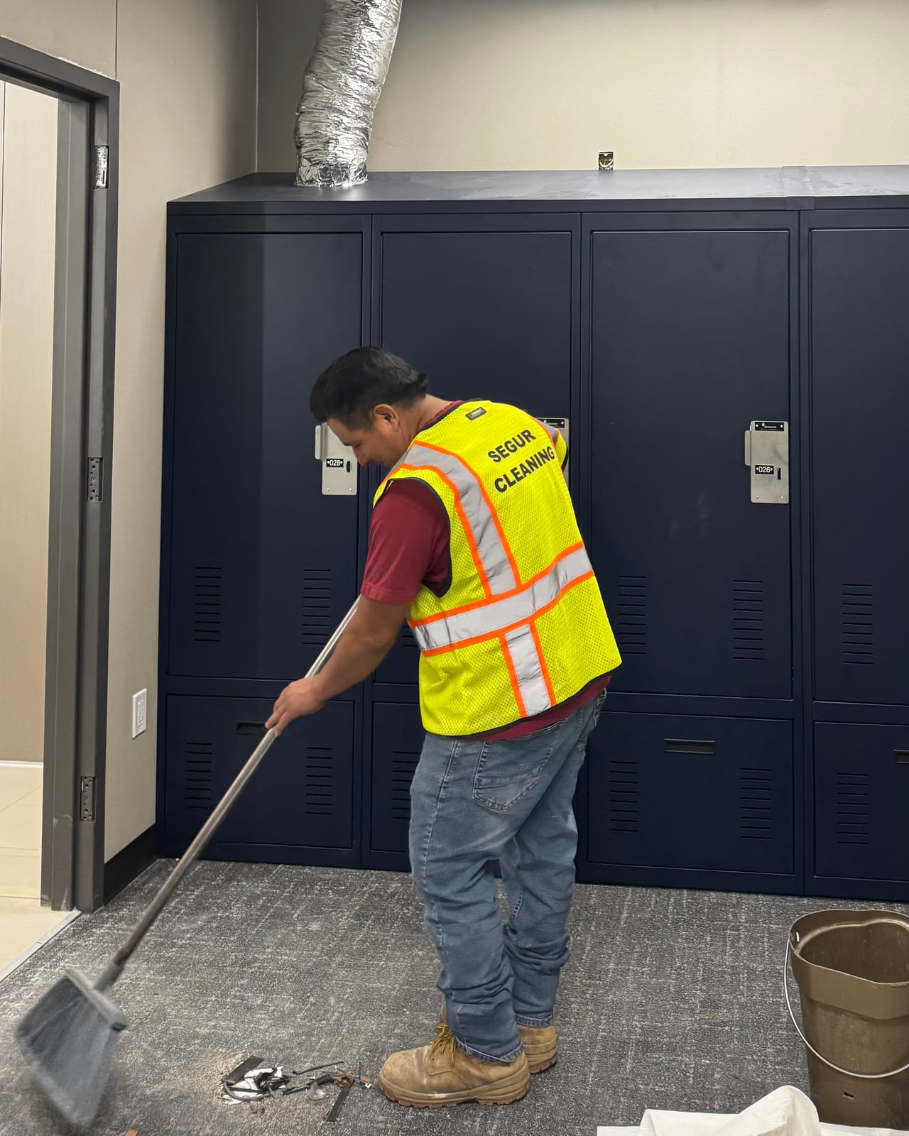 Segur Cleaning crew on a Texas jobsite
