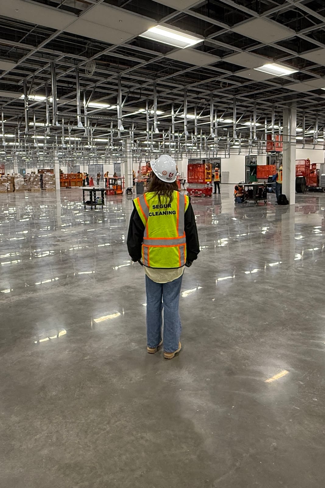 Segur Cleaning crew on a Texas jobsite
